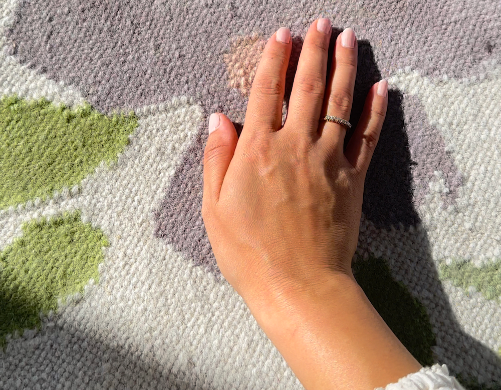 Custom Floral Rug